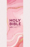 NIV Larger Print Personal Pastel Pink - Zip